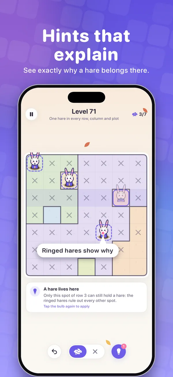 Burrowdoku, screenshot 2