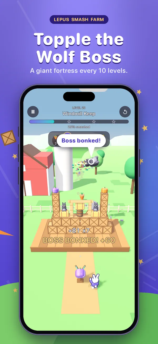 Lepus Smash Farm, screenshot 2